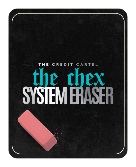 The Chex System Eraser